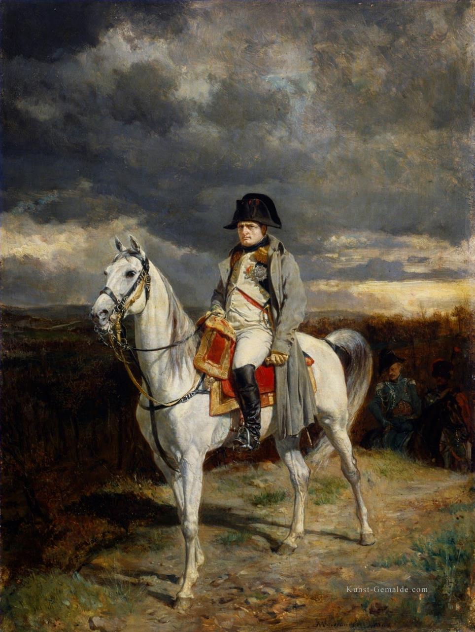 Napoleon I 1814 Ernest Meissonier Akademiker Ölgemälde